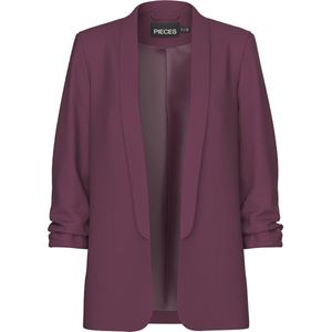 Pieces - Blouseblazer PCBOSELLA - Blazer - Grape Wine - Plooidetail op Mouw
