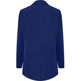 Only - Bozzy - Lange Damesblazer - Effen - Loose Fit - Reverskraag - Klepzakken