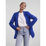 Only - Bozzy - Lange Damesblazer - Effen - Loose Fit - Reverskraag - Klepzakken