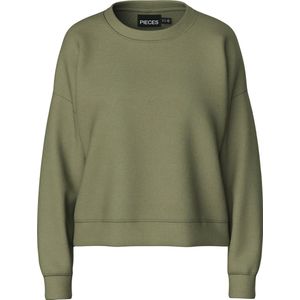 Pieces Sweater - Loungewear Top - 2 - Groen