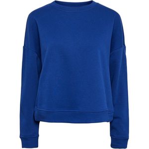 Pieces Dames Sweater - Groen - Loungewear Top - Dames trui zonder print