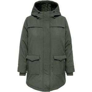 Only Carmakoma Carmaastricht Softshell Parka Otw Noos Dames Jas - Peat