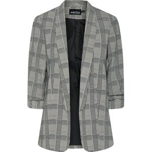 Pieces - Bosella - Blazer - All-over Motief - Regular Fit - Sjaalkraag