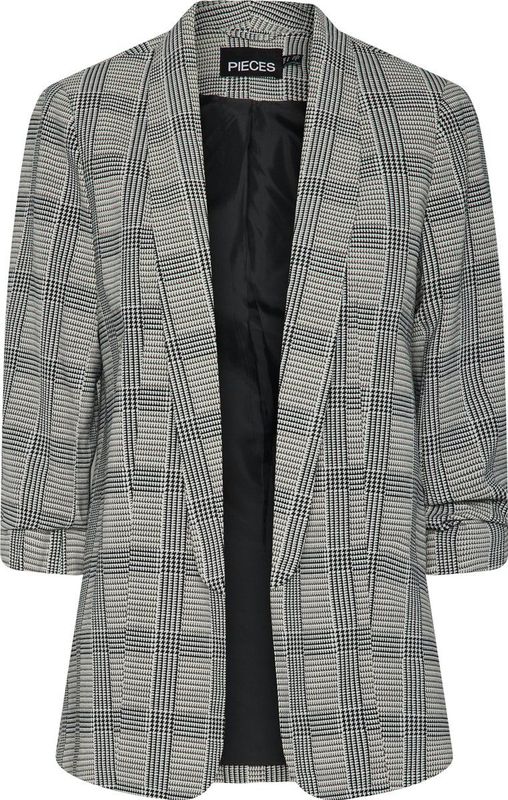 Pieces - Bosella - Blazer - All-over Motief - Regular Fit - Sjaalkraag
