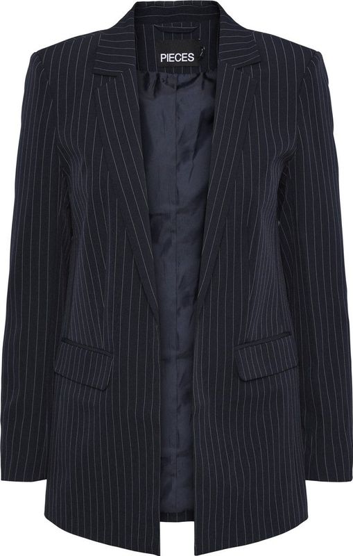 Pieces Pcbossy Ls Loose Striped Blazer Noos Dames Blazer