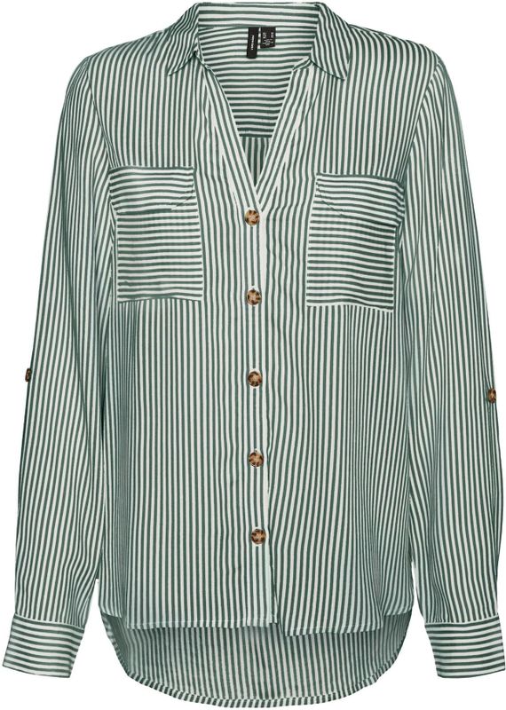 Vero Moda Hemdbluse »VMBUMPY L/S SHIRT NEW WVN GA NOOS«