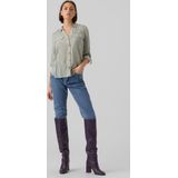 Vero Moda Vmeva Hr Loose Paperbag Pant Ga Noos Dames Broeken