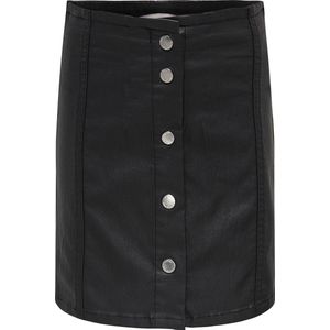 ONLY - Kogaisko-Nya Coated Rok - Meisjes - Zwart - Katoen