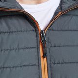 Jack & Jones - Multi Quilted Jas - Groen - 100% Polyester - Winddicht