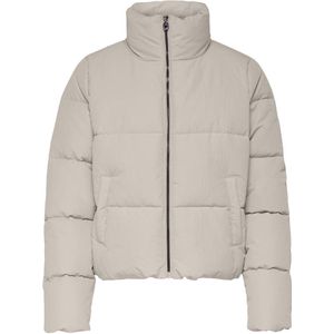 ONLY Onldolly Short Puffer Jacket Otw Noos gewatteerde damesjas, Pumice Stone, XL