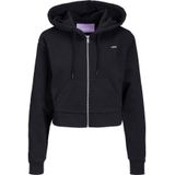 JJXX Jxabbie Reg Ls Every Zip Hood SWT Noos Hoodie voor dames, Black 1, XS