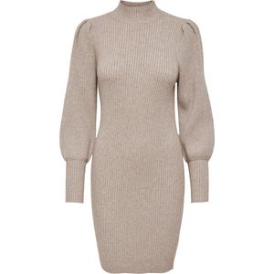 Only - Onlkatia - Damesjurk - Gebreid - Zwart - V-hals