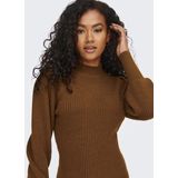 Onlkatia - Gebreide Jurk - Hoge Hals - Lange Mouwen - Comfort Fit