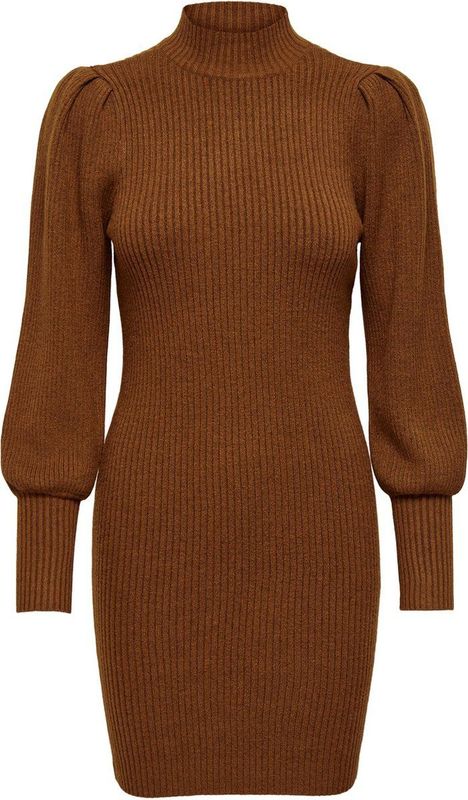 Onlkatia - Gebreide Jurk - Hoge Hals - Lange Mouwen - Comfort Fit