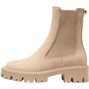 ONLY Damesschoenen Chelsea-laarzen in suède-look ONLBetty Nubuck, camel, 40 EU