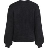 Vila - Lajuli - Cardigan - Groen - Acrylvezels - Knoopsluiting