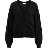 Vila - Lajuli - Cardigan - Groen - Acrylvezels - Knoopsluiting