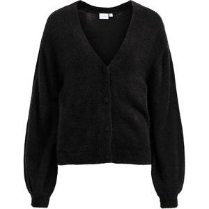 Vila - Lajuli - Cardigan - Groen - Acrylvezels - Knoopsluiting