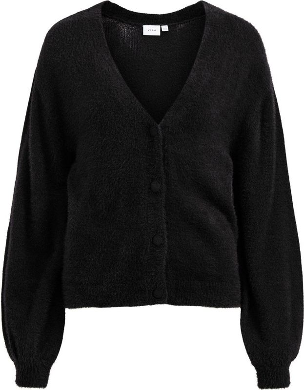 Vila - Lajuli - Cardigan - Groen - Acrylvezels - Knoopsluiting