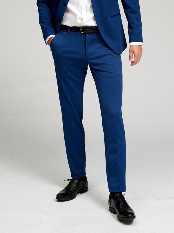 Broeken - Blauw - Rekbaar - Slim Fit
