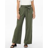 JDY Culotte »JDYSAY MW LINEN BELT PANT WVN NOOS«