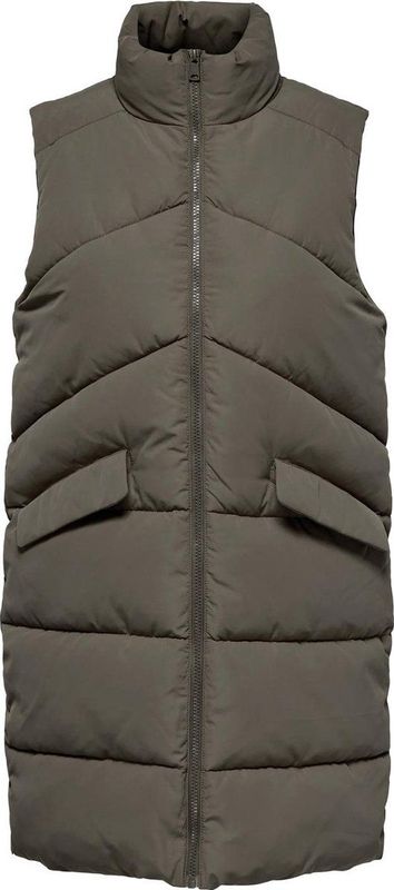 Onlmatilde - Gilet - Mouwloos - V-Hals - Lang - Polyester Voering