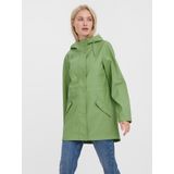 Vmmalou - Jas - Waterdicht - Lange Mouwen - Capuchon - Voorzakken met Drukknoopsluiting