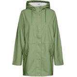Vmmalou - Jas - Waterdicht - Lange Mouwen - Capuchon - Voorzakken met Drukknoopsluiting