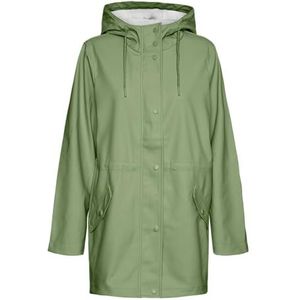 Vmmalou - Jas - Waterdicht - Lange Mouwen - Capuchon - Voorzakken met Drukknoopsluiting