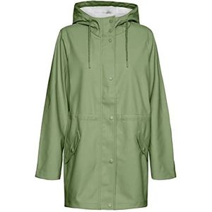 Vmmalou - Jas - Waterdicht - Lange Mouwen - Capuchon - Voorzakken met Drukknoopsluiting