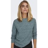 Only - ONLRICA LIFE L/S Pullover - Sea Moss - Katoen - Regular Fit
