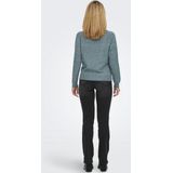 Only - ONLRICA LIFE L/S Pullover - Sea Moss - Katoen - Regular Fit