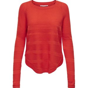 Gebreide Pullover - O-hals - Lange Mouwen - Regular Fit