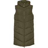 Pieces - Jamilla - Lange Damesjas - Doudoune