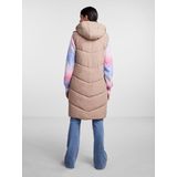 Bodywarmer - Jamilla - Effen - Lange Pasvorm - Warm Gevoerd