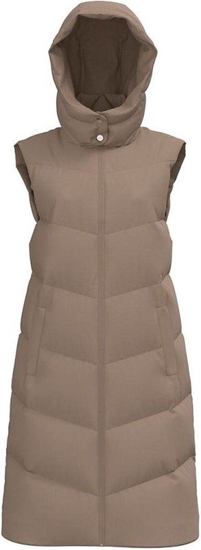 Bodywarmer - Jamilla - Effen - Lange Pasvorm - Warm Gevoerd