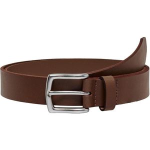 Only & Sons Onsboon Slim Leather riem Noos, cognac, 85 cm heren, Bruin