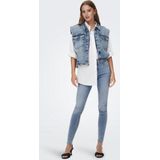 Jdy - Jdyblume Mid Waist Sk Dest. Lb Dnm Noos - Dames - Jeans