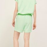 Shorts - Effen - Geweven - 96% Polyester, 4% Elastaan