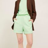 Shorts - Effen - Geweven - 96% Polyester, 4% Elastaan