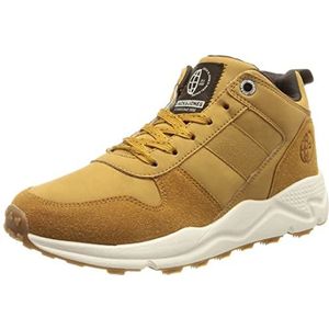 Jack & Jones JFWWES PU MID Sneakers voor heren, Honey, 44 EU