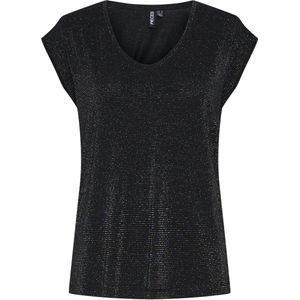 Pieces - Pcbillo Tee Lurex Stripes Noos Bc - Dames - t-Shirts