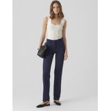 Vero Moda Vmzamira Mw Slim Straight Pant Tll Noos Dames Leggings