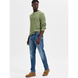 SELECTED HOMME Heren Jeans SLH196-STRAIGHTSCOTT 31601 -Straight Fit Medium Blue, Medium Blue Denim 16087781, 30W x 32L