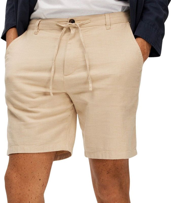 Korte Broek - Boven de Knie - Katoen - Linnen - Comfortabele Pasvorm