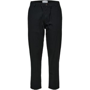 Selected - Brody Slim Tapered Fit Chino Broek - Groen - Katoen/Linnen