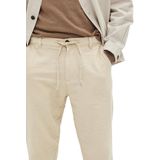 Selected Homme Heren Chino Broek SLHCOMFORT-BRODY LINEN comfort/relaxed Veelkleurig Volwassenen