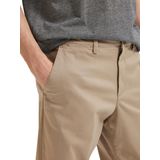 Chino Broek - Volledige Lengte - Zwart - Katoen - Rechte Pasvorm