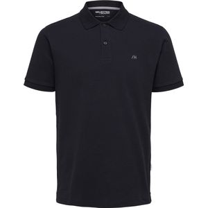 Selected Homme - Poloshirt - Blauw - Katoen