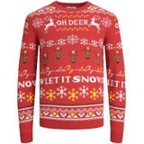 Jack&jones Jorhoho Knit Crew Neck Heren Trui